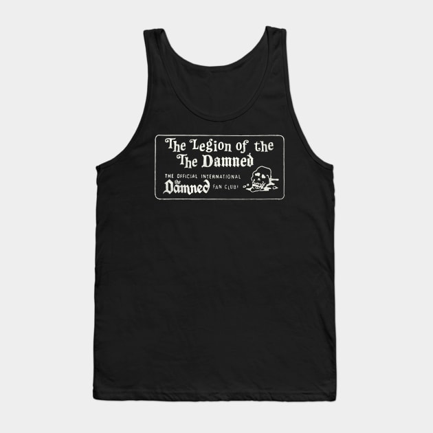 The Damned Fan Club Tank Top by darklordpug